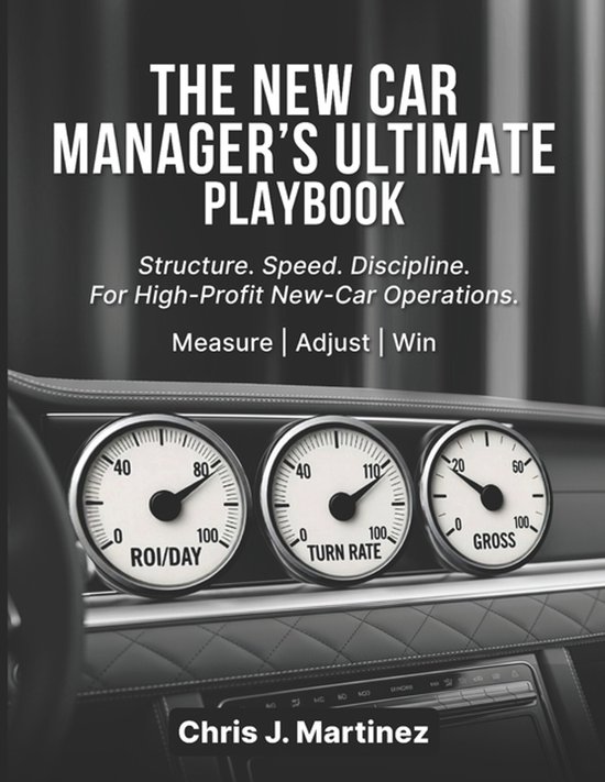 The New Car Manager's Ultimate Playbook - cover