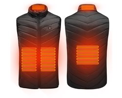 Verwarmd Vest (Powerbank niet inbegrepen)- Usb-Verwarmde Jas…