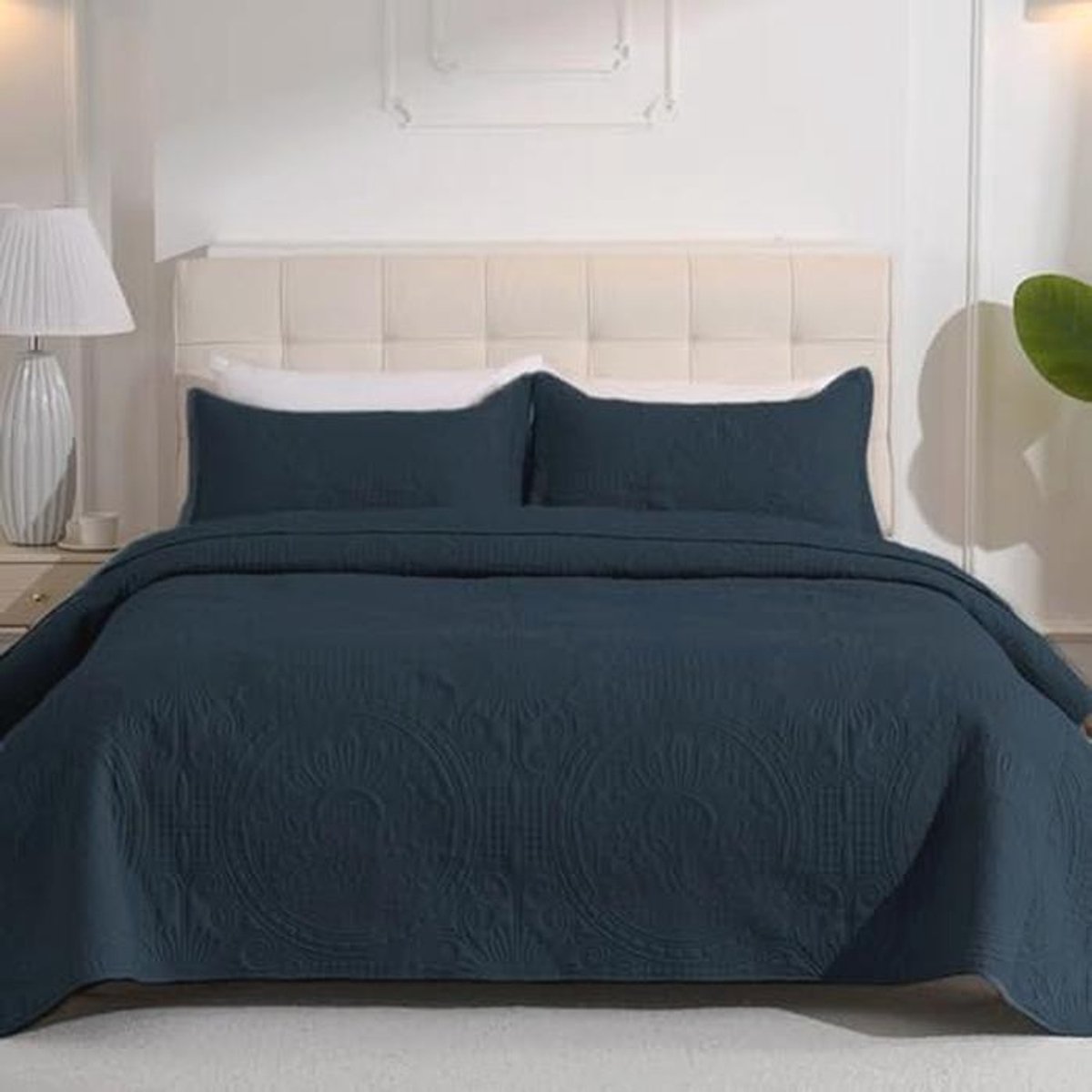 Zachte Bedsprei en Sofa Dekentje - Lichte Gewatteerde Sofa Cover 240x260cm