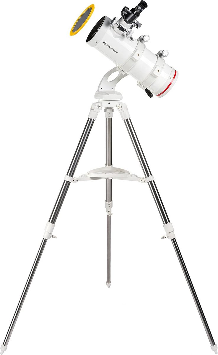 Spiegeltelescoop Newton 114/500 AZ voor Beginners en Reizen