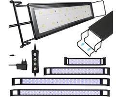 LED aquariumlamp blauw-wit 10W voor helder licht