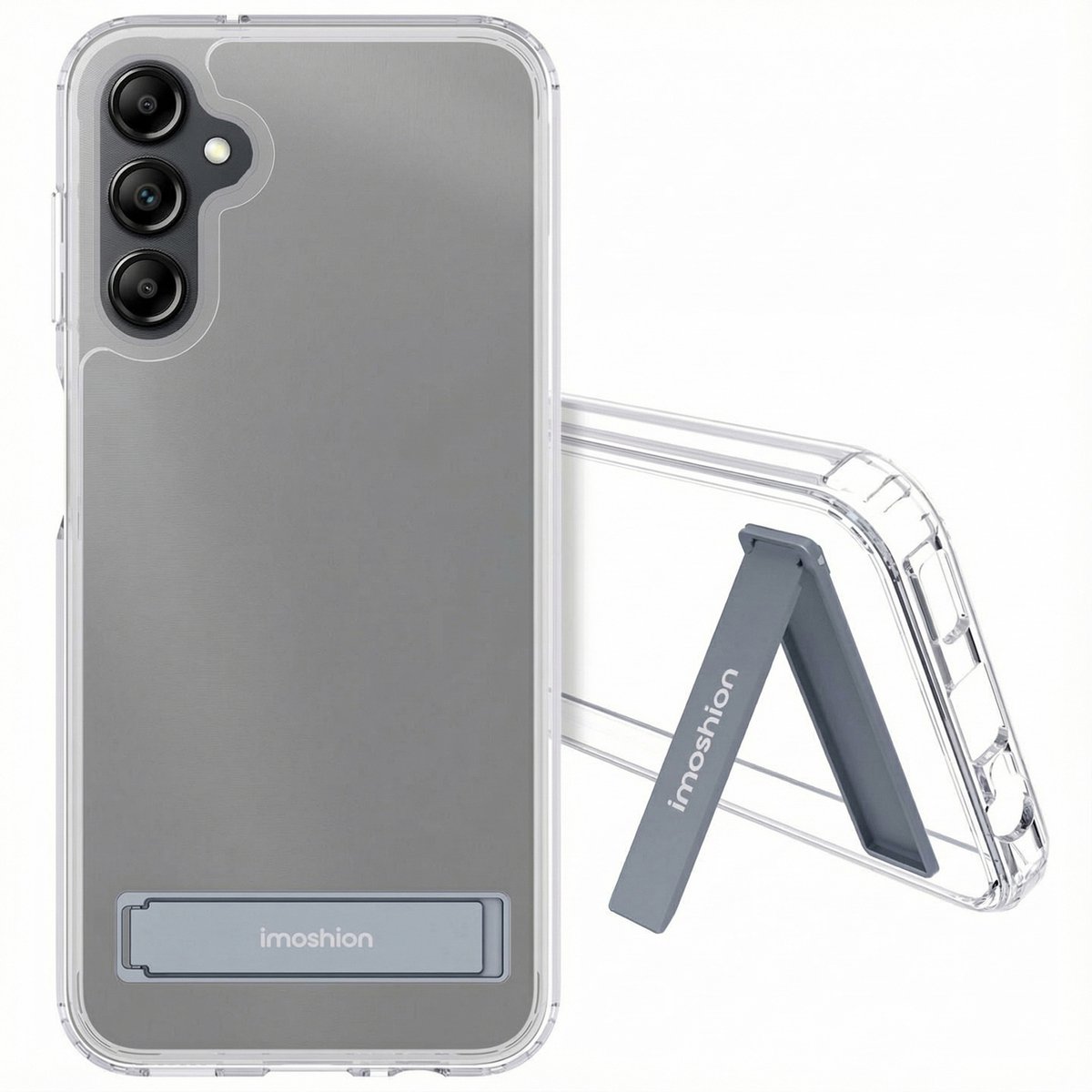 imoshion Hoesje - Geschikt voor Samsung Galaxy A14 (5G) / A14 (4G) - Stand Backcover - Transparant
