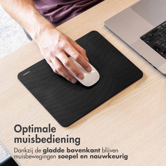 imoshion Muismat - 20 x 24 cm - Antislip Materiaal - Geschikt voor School en Kantoor