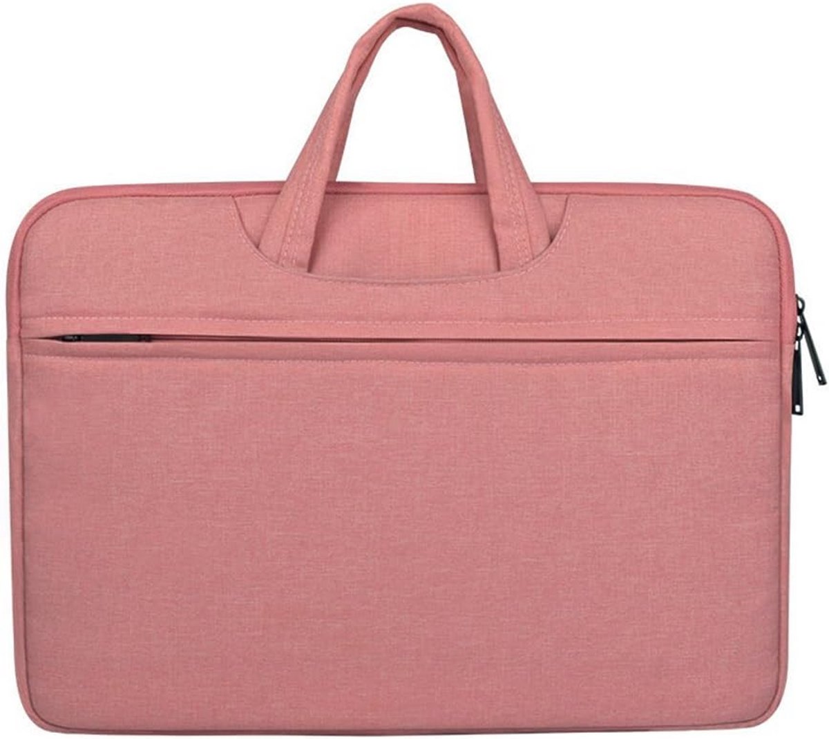 Roze draagtas handtas documentenhouder laptop tas 15.6 inch 41 cm