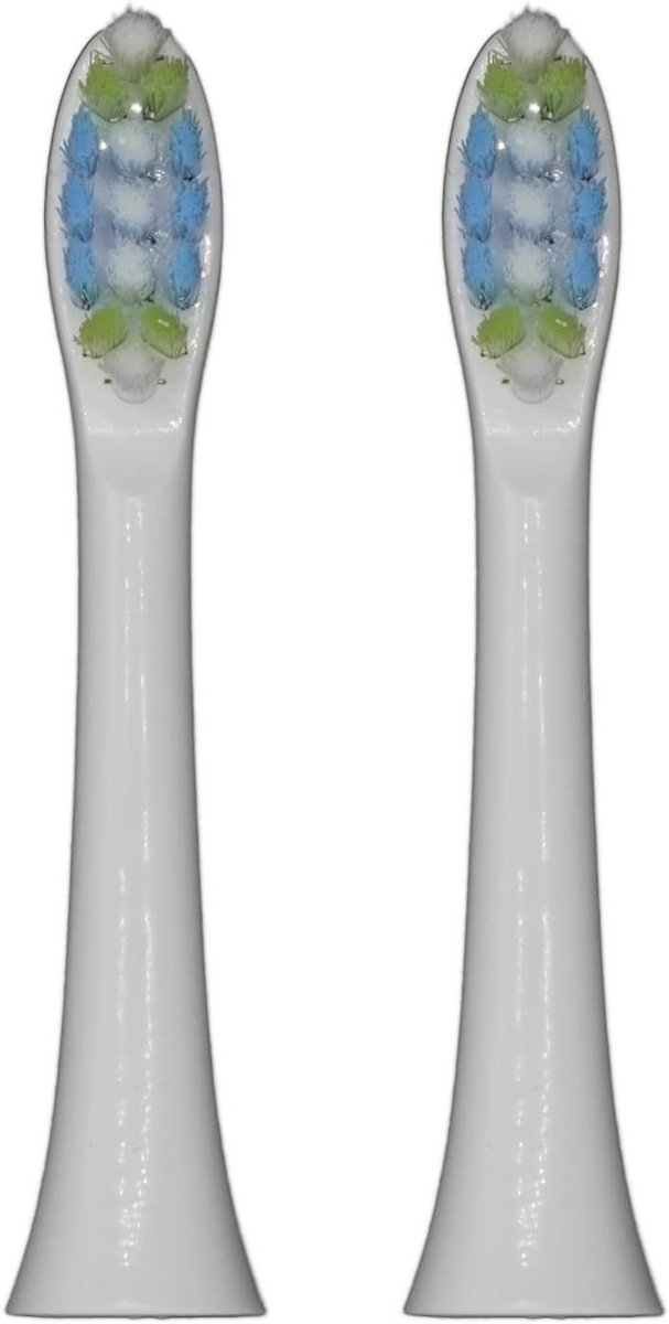 Opzetborstels Tandenborstel Optimal Clean Wit - 2 Stuks