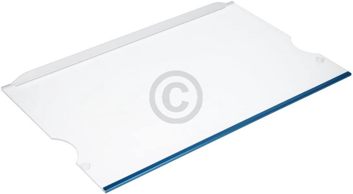 Glazen Plaat met Latten voor Koelkast - 480x305mm - Geschikt als Vervanging