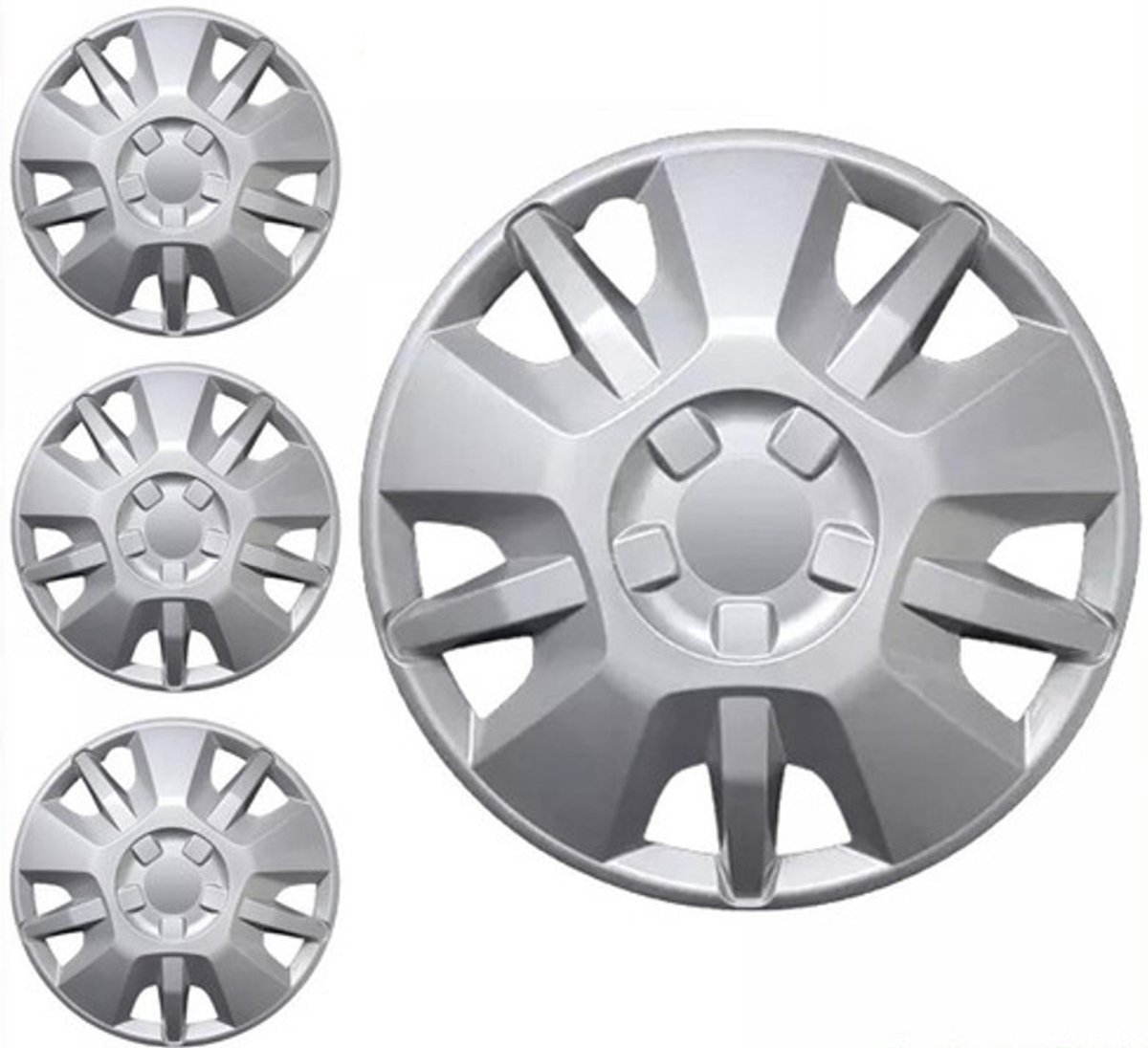 Wieldop zonder logo 15 inch new (set van 4 stuks) toepasbaar op Fiat Ducato Peugeot Boxer en Citroen etc