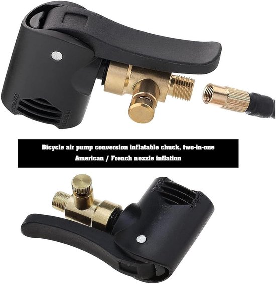 2-Pack Fietsventiel Adapters voor Frans en Amerikaans Ventiel — afbeelding 4