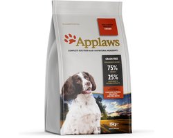 Droogvoer Hond Kip - Hoog Eiwit - Voor Kleine en Middelgrote Rassen - 15 kg