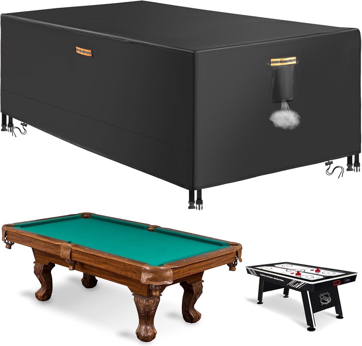 Waterdichte Beschermhoes voor 8-Voet Biljarttafel Outdoor