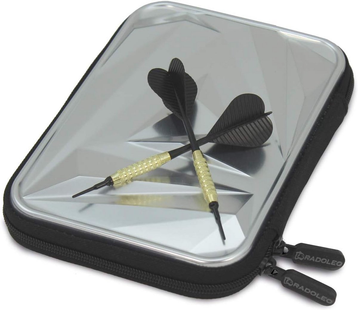 Dartcase voor 2 Spelers - Ruimte voor 6 Complete Darts en Reserveonderdelen