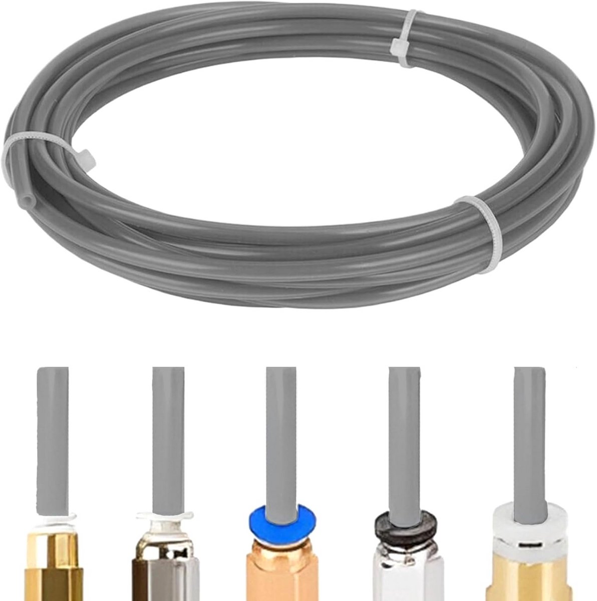 2 Meter PTFE Buis 2.5mm ID 4mm OD voor 3D Printer Extruder