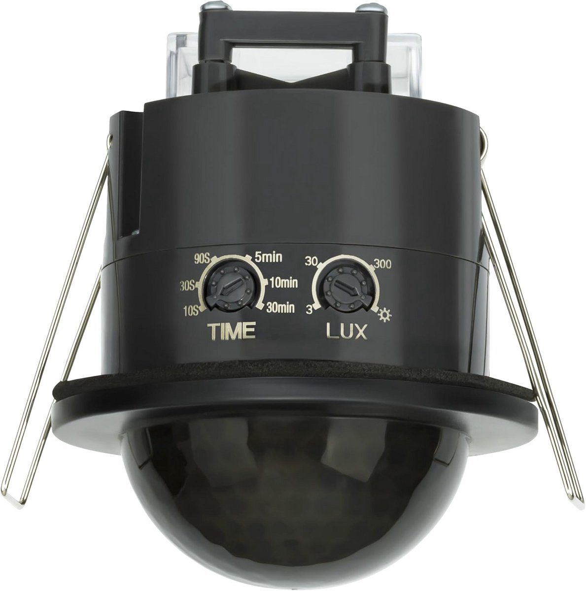 Inbouw Bewegingsmelder Plafond IP54 - 360° PIR Sensor - 20m Bereik - LED Geschikt