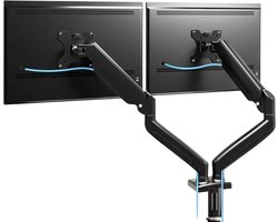Benelux Select Monitor Arm 2 Schermen – Dual Monitor Arm – Dual Monitor Stand – 13 Tot 32 Inch – Draaibaar & Kantelbaar