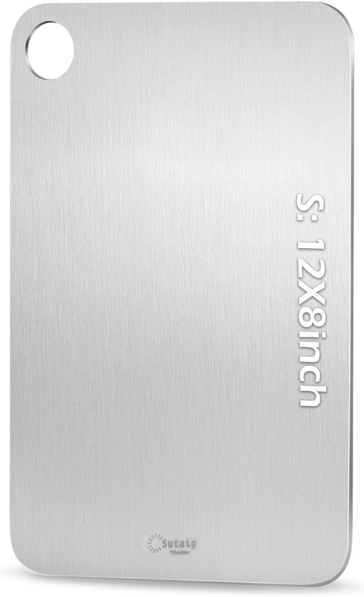 Titanium Snijplank - Hygiënisch en Duurzaam Keukenaccessoire