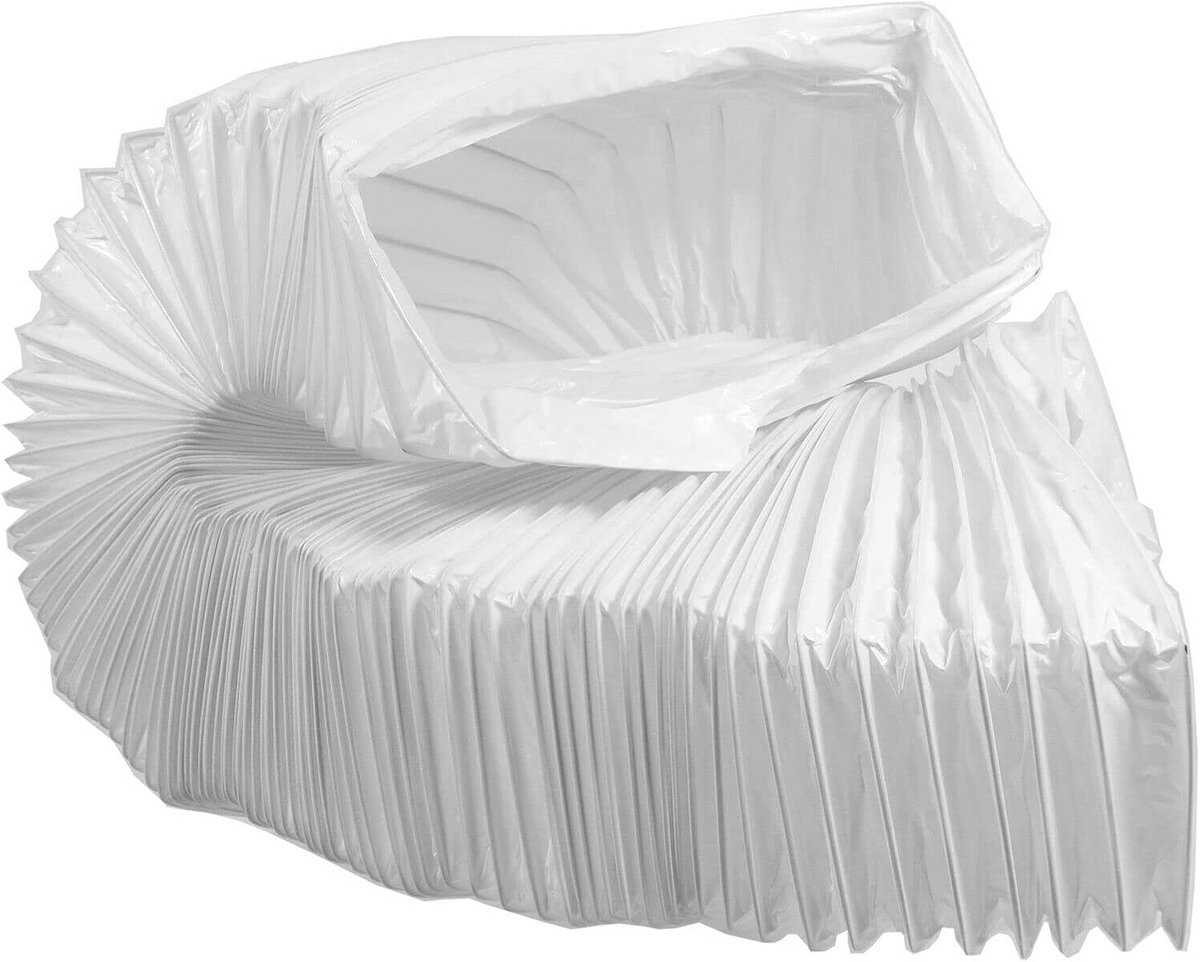 Flexibele Rechthoekige PVC Ventilatieslang (220x90mm, 3 Meter) voor HVAC en Afzuiging
