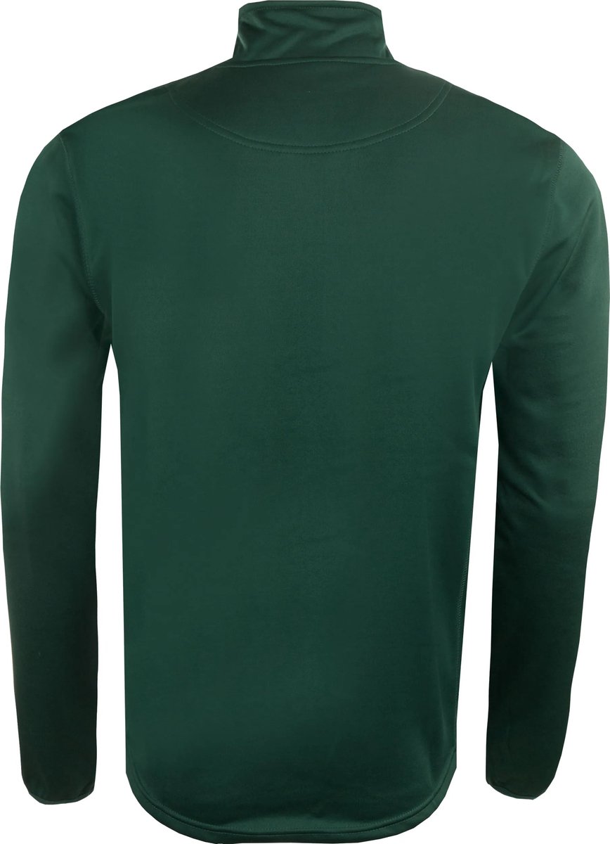 Herensweatshirt Playerlayer 1/4 Zip Midlayer Groen - L