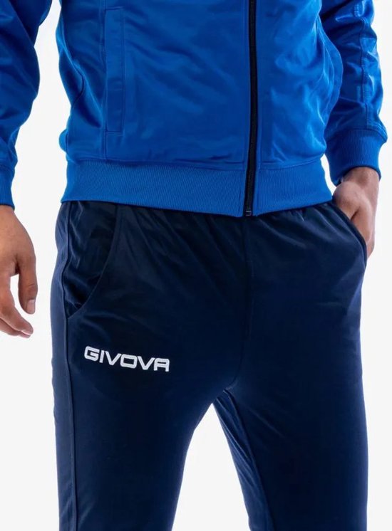 Survêtement Givova TR031 Tuta Torino, 0403 Blauw Royal , Taille XL
