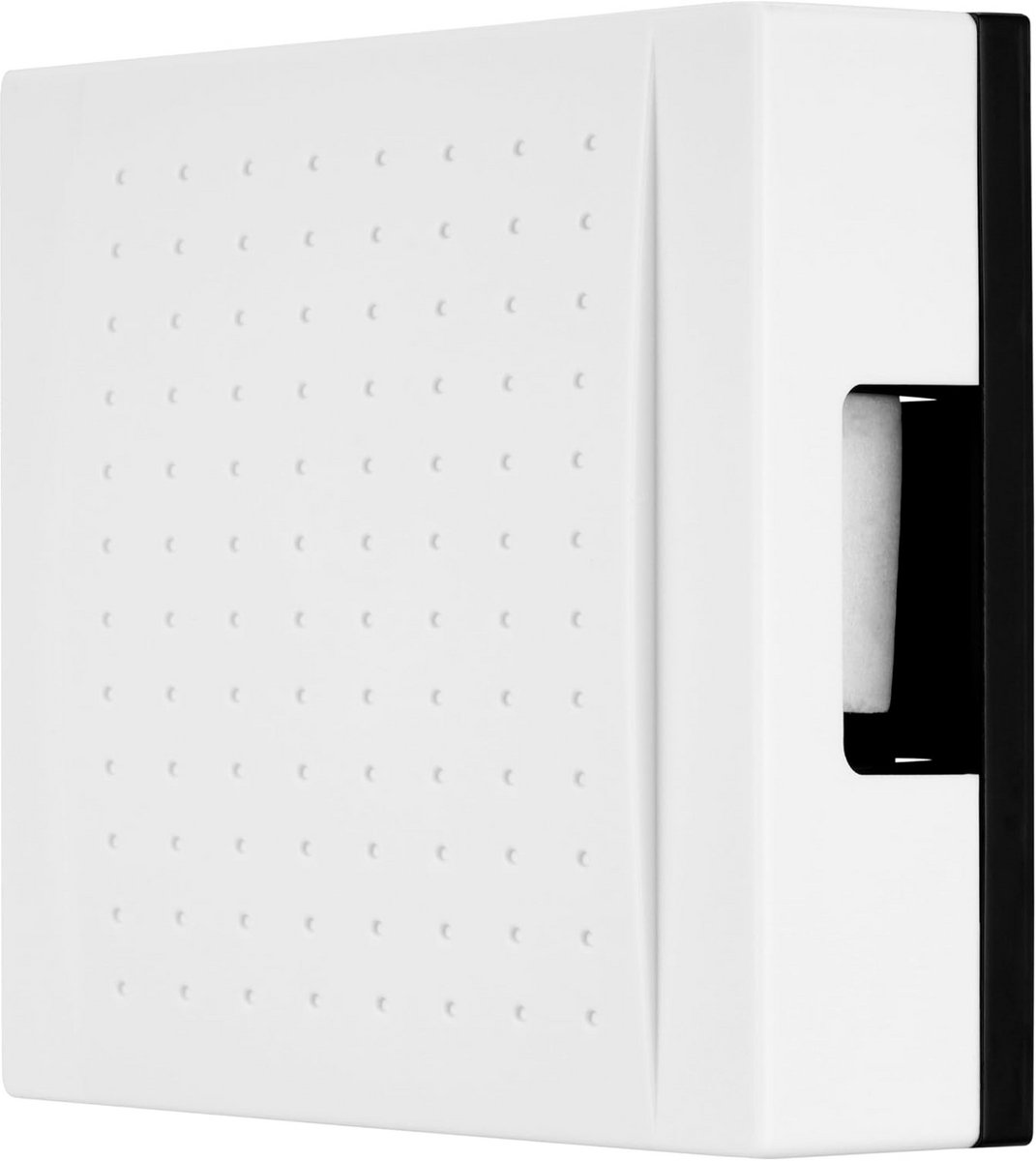 Deurbel Chime - Elektrische Gong - Welkom Bezoekers - Twee-klank Geluid - 117 x 118 mm - Wit