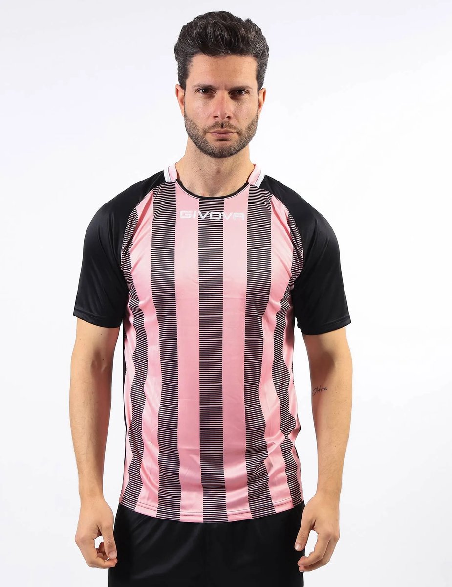 Givova Tratto T-shirt Met Korte Mouwen Roze M Man
