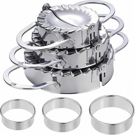 Professionele Deegzakvorm - 37 Gaten, 26.5 Cm, Gegoten Aluminium, 670 G, Voor Dumplings, Pelmeni, Ravioli, Extra Zwaar, Handwas