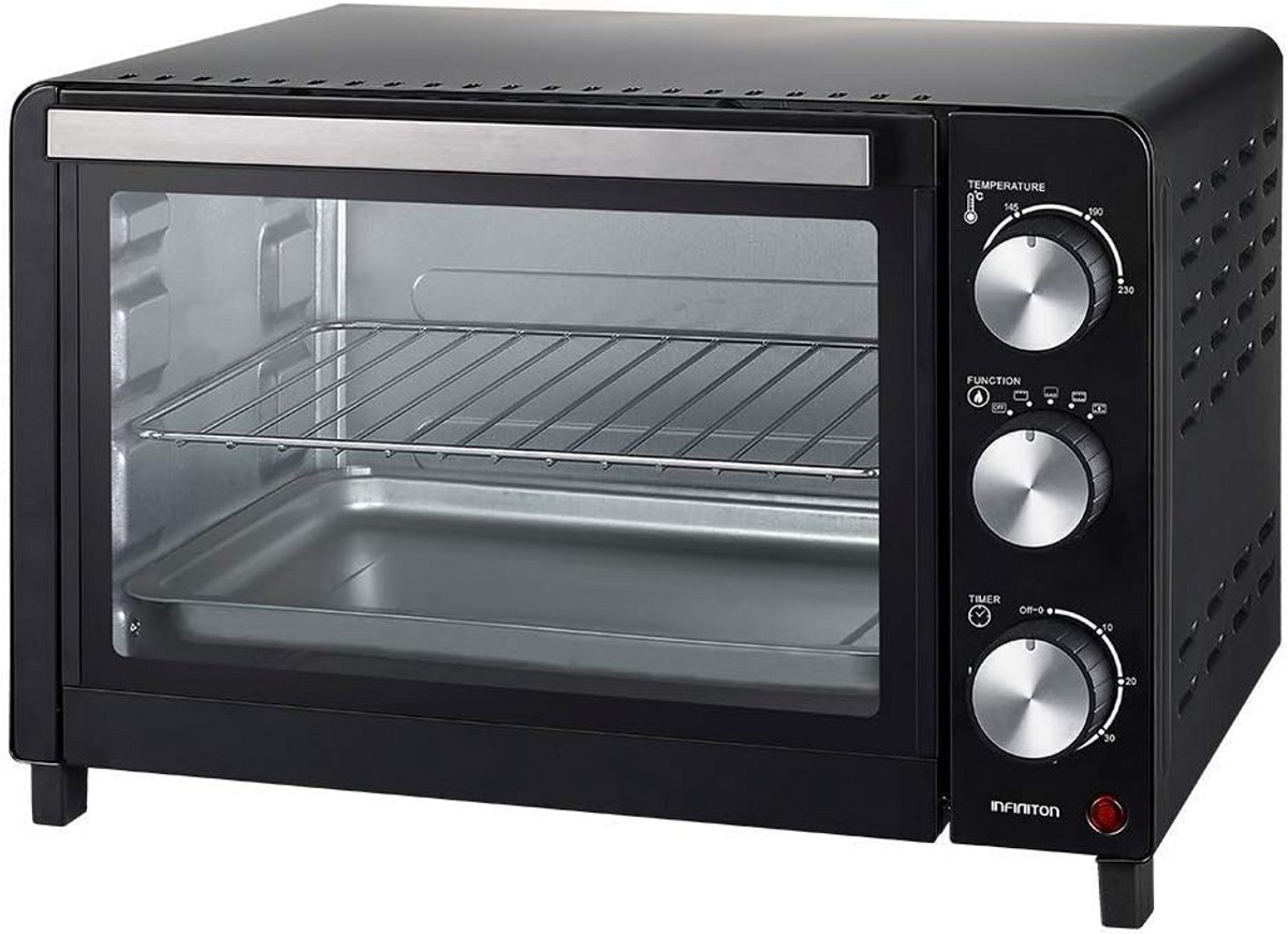 Draagbare Multifunctionele Ovens - 18 Liter - 1200W - Instelbaar tot 230°C