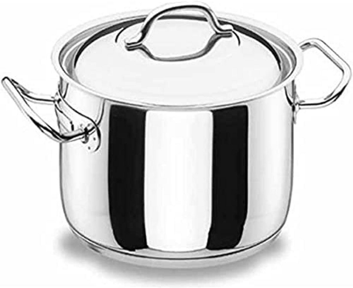 Professionele Rechte Kookpan 28cm - RVS Fornuis & Inductie Geschikt