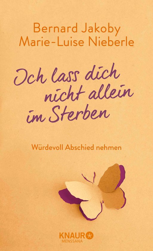 Ich lass dich nicht allein im Sterben - cover