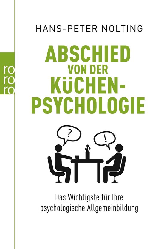 Abschied von der Küchenpsychologie - cover