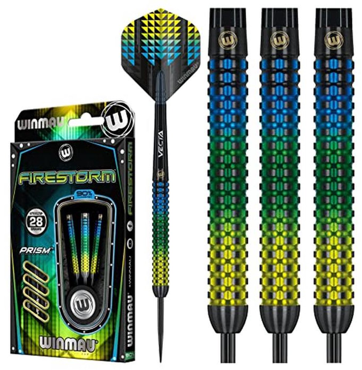 Tungsten Darts Set 28 gram met Flights en Stengels - Perfect voor Precision Gameplay