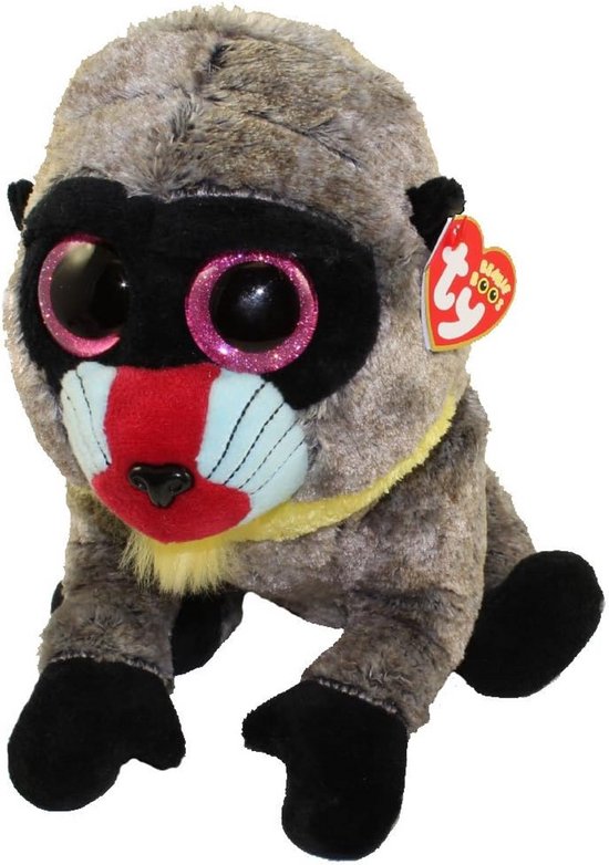 Maten Boo Schattige Beanie Boo Pluche Baviaan - Diverse Maten Beschikbaar | bol