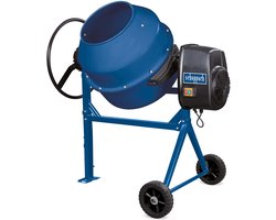Scheppach 180L Betonmolen MIX180 - 800W - 230V - 29.5rpm - Trommelopening van 390mm cementmolen