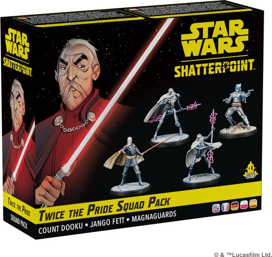 Star Wars Shatterpoint Count Dooku Squad Pack