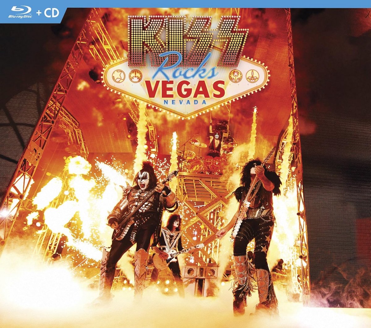 Rockconcert Live-opname: Optreden in Las Vegas (Muziek-dvd/blu-ray)