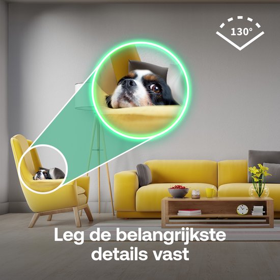 Arlo Essential3 2K beveiligingscamera voor binnen - 1 IP-Camera van Merkloos — afbeelding 4