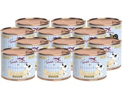 12-Pack Natvoer voor Puppy's: Rundvlees, Appel en Wortel voor Gezonde Groei