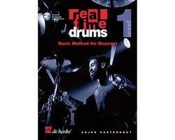 De Haske Real Time Drums 1 (ENG) boek met online audio