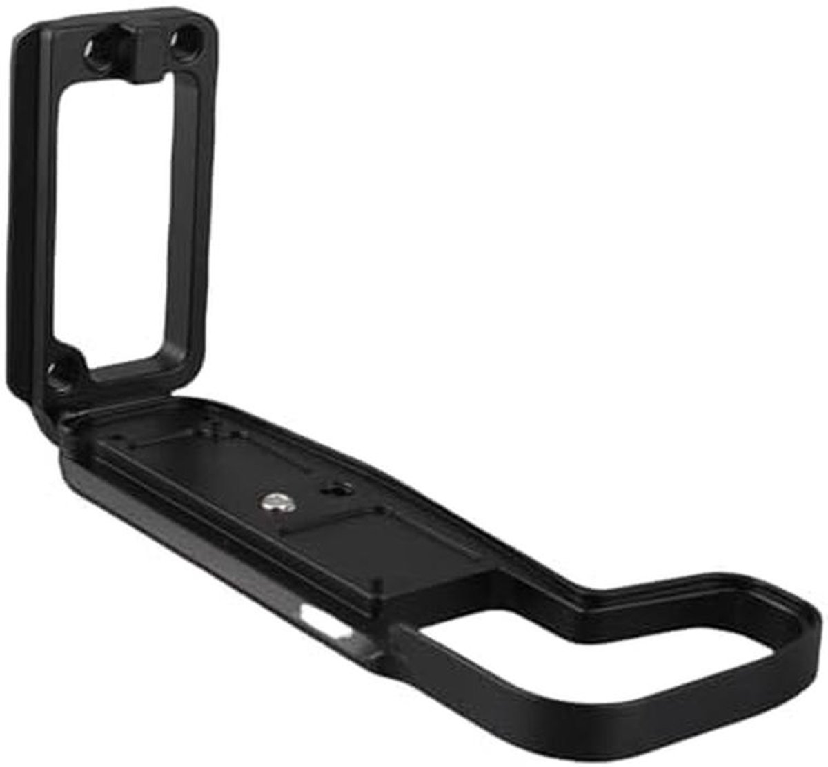 Snelsluitplaat 1/4 inch voor Statief en Cameragrip - Zwart