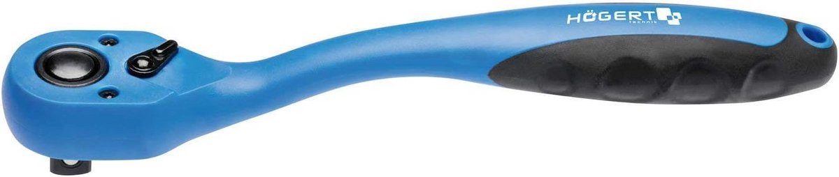 Lichte 1/4 inch Omschakelratel met 72 Tanden voor Dopsleutels - Ergonomische Kunststof Ratel