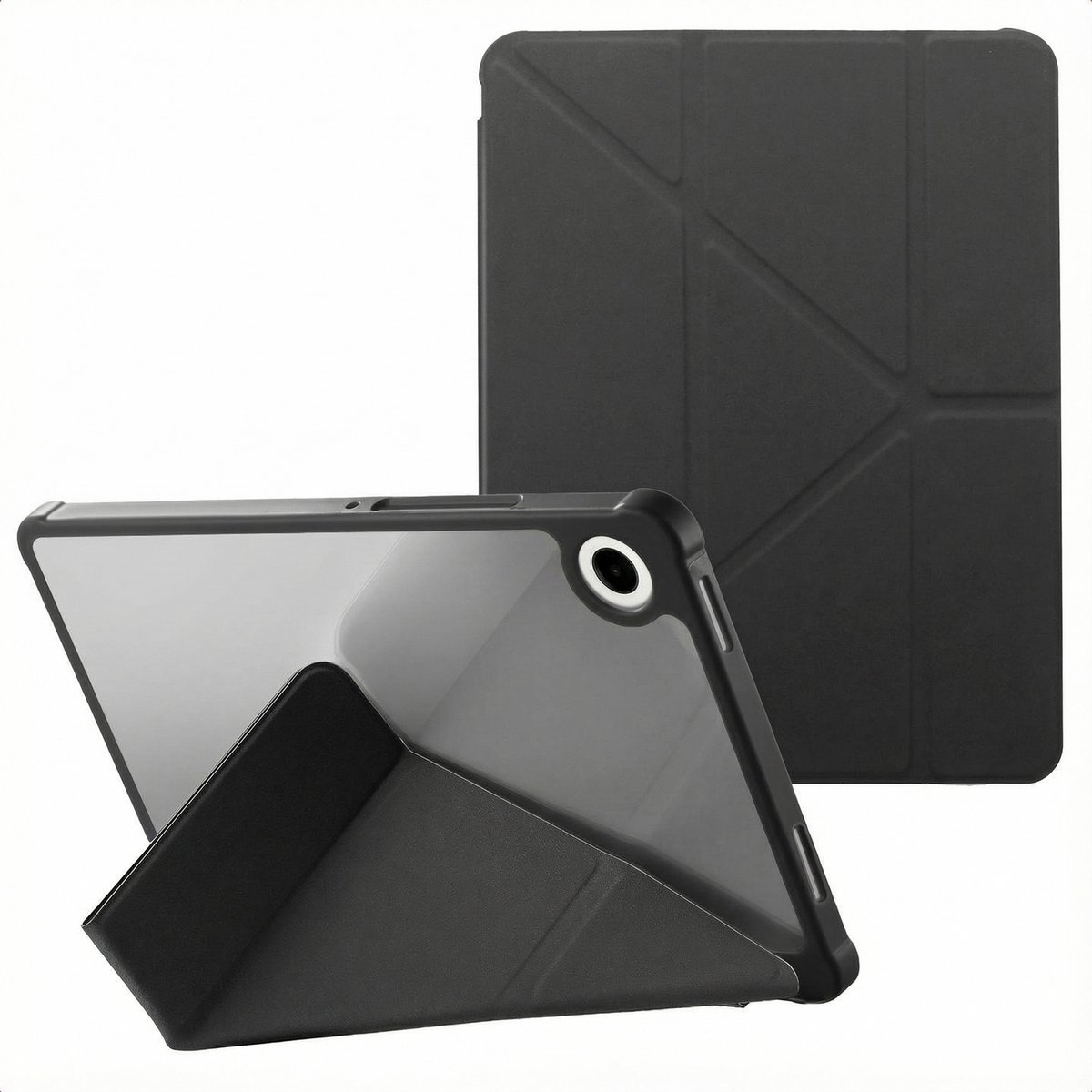 imoshion Tablet Hoes - Geschikt voor Samsung Galaxy Tab A11 Plus - Bookcase- Zwart