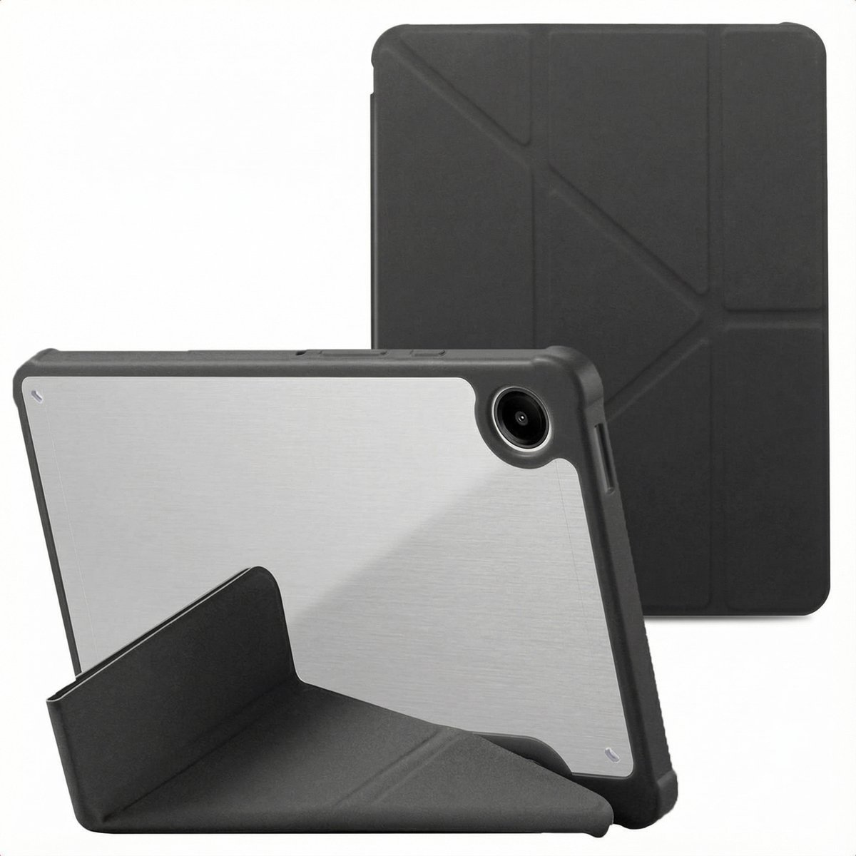 imoshion Tablet Hoes - Geschikt voor Samsung Galaxy Tab A9 Plus - Bookcase- Zwart