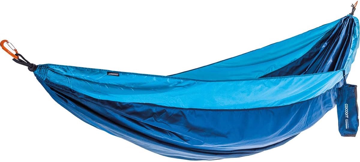 Dubbele Reis Hangmat XL - Comfortabel en Sterk Nylon - Inclusief Karabijnhaken