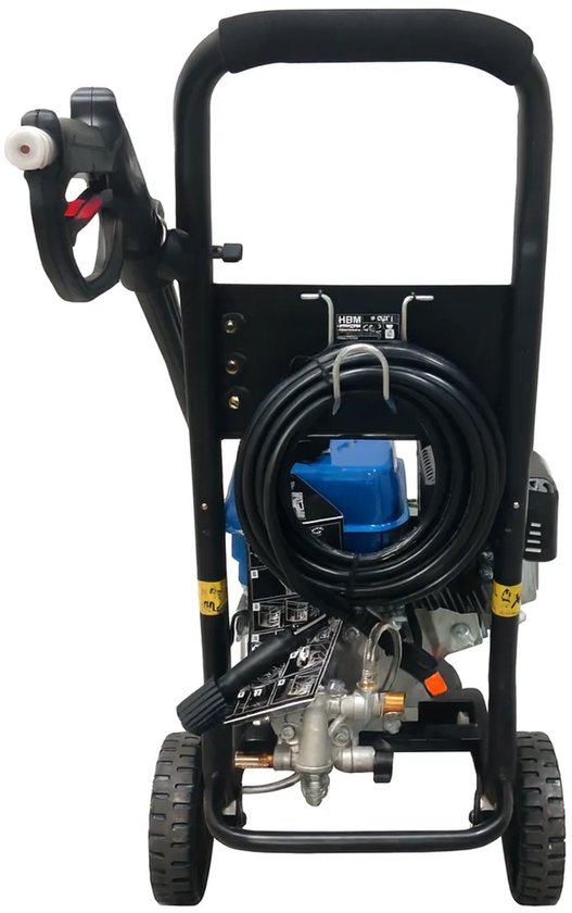 HBM Benzine Hogedrukreiniger 186 bar 8,7L/min 196cc van Merkloos	 — afbeelding 2