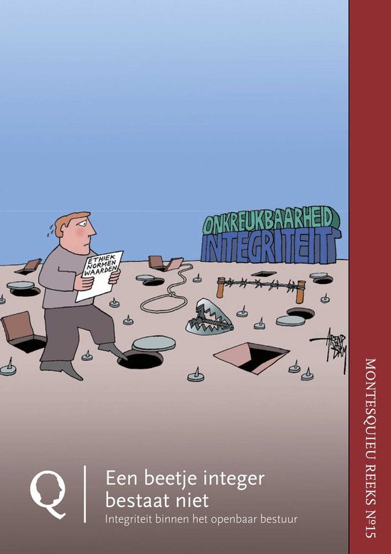 Montesquieureeks 15 - Een beetje integer bestaat niet - cover