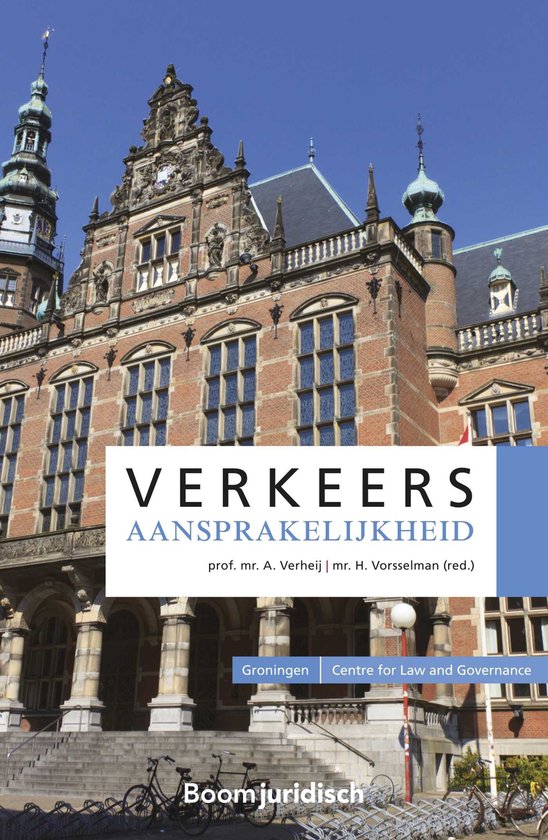 Groningen Centre for Law and Governance - Verkeersaansprakel ... - cover