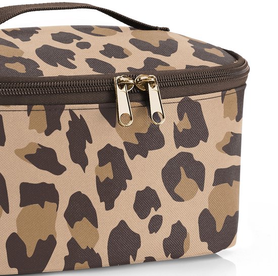 Reisenthel Coolerbag S Pocket Koeltas - 2,5L - Leo Macchiato Bruin van Reisenthel — afbeelding 2