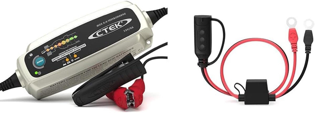 12V Acculader en Monitor - Multifunctionele Batterij Test- en Oplaadoplossing voor Auto's en Vrachtwagens