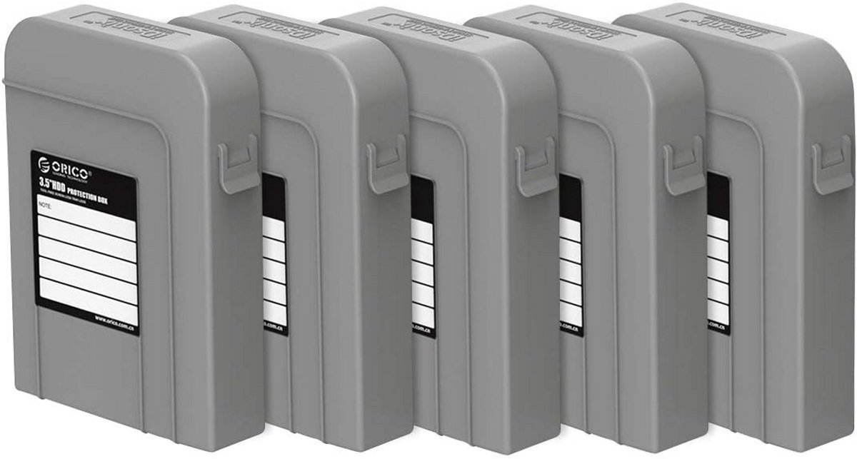 Schokbestendige Opslagdoos voor 3.5 Inch Harde Schijf - Stof- en Antistatisch