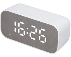 Ynkkvre - Wekkerradio - Digitale Wekker Slaapkamer - Wekkers Digitaal - Klokradio - FM Radio - USB Oplaadbare Alarmklok - zwart