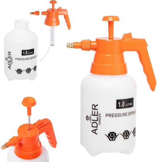 Adler AD 6811 Drukspuit 1 Liter - Handmatig - Handsproeier - Verstelbare Sproeikop - Lichtgewicht van Merkloos	 — afbeelding 4
